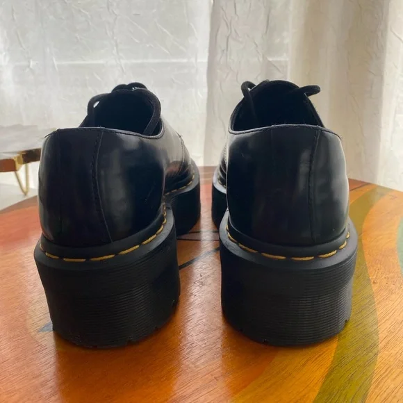 Dr. Martens 1461 Quad Smooth Leather Platform u Unisex Size 5 men’s / 6 women’s - Picture 13 of 16